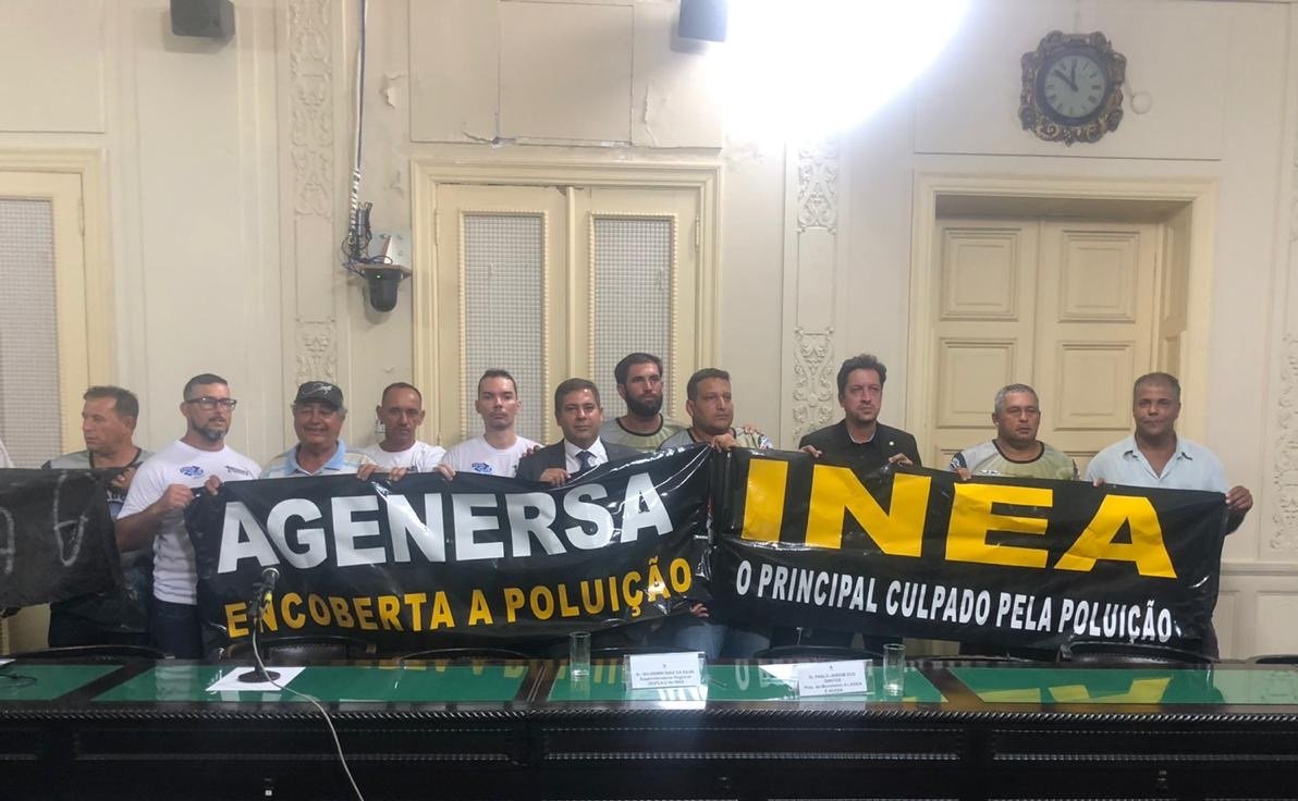 CPI da Prolagos constata crime ambiental na Lagoa de Araruama e Inea é responsabilizado em manifestação