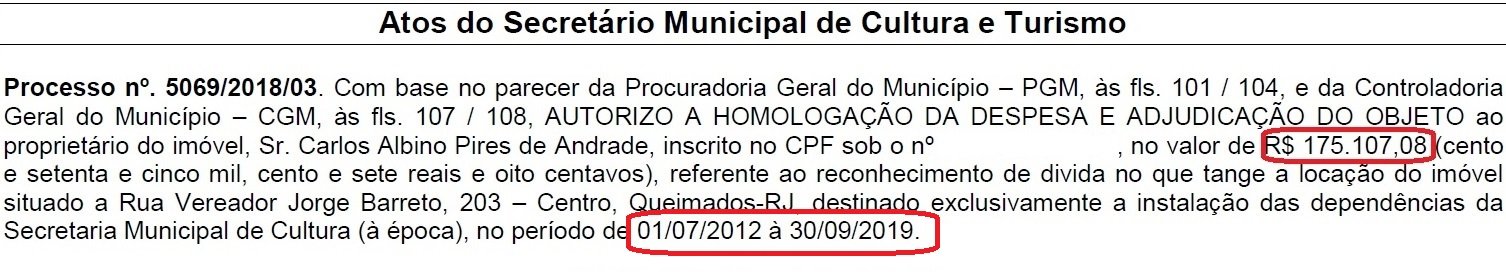 Queimados: imóvel pelo qual secretário vai receber R$ 175 mil ficou vazio durante cinco anos aguardando reforma após incêndio