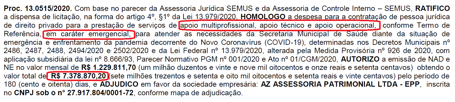 Queimados faz emergencial de R$ 7,3 milhões sem dizer o que vai custar quanto