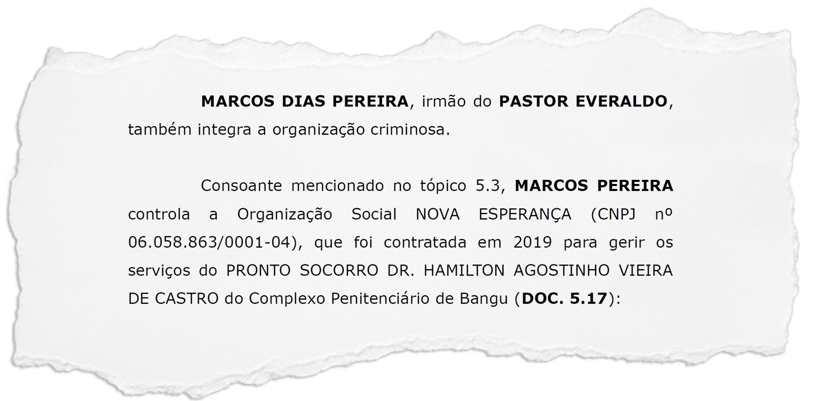 OS controlada por irmão do pastor Everaldo tem contrato milionário com o estado, mas pessoa que assina como dona recebe auxílio emergencial