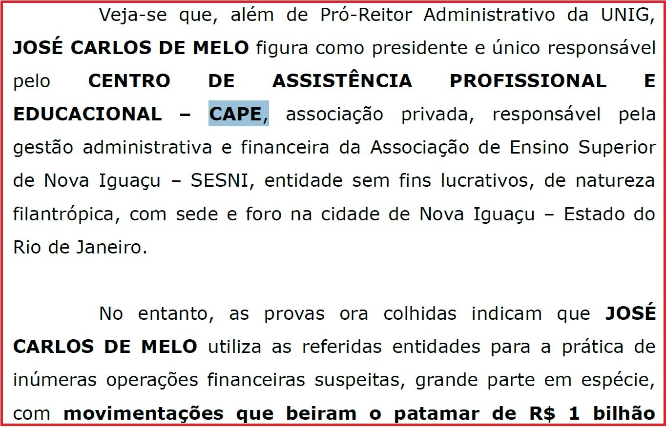 Denunciado como um dos cabeças do esquema criminoso montado no governo do Rio, ex-gestor da Unig movimentou quase R$ 1 bilhão em operações suspeitas, apontam investigações do Ministério Público Federal