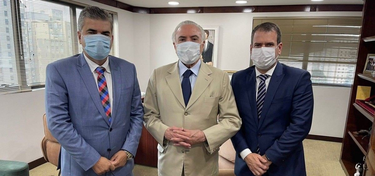 Encontro de Washington Reis com Michel Temer é visto na Baixada como “busca de ajuda” por conta de julgamento marcado no STF