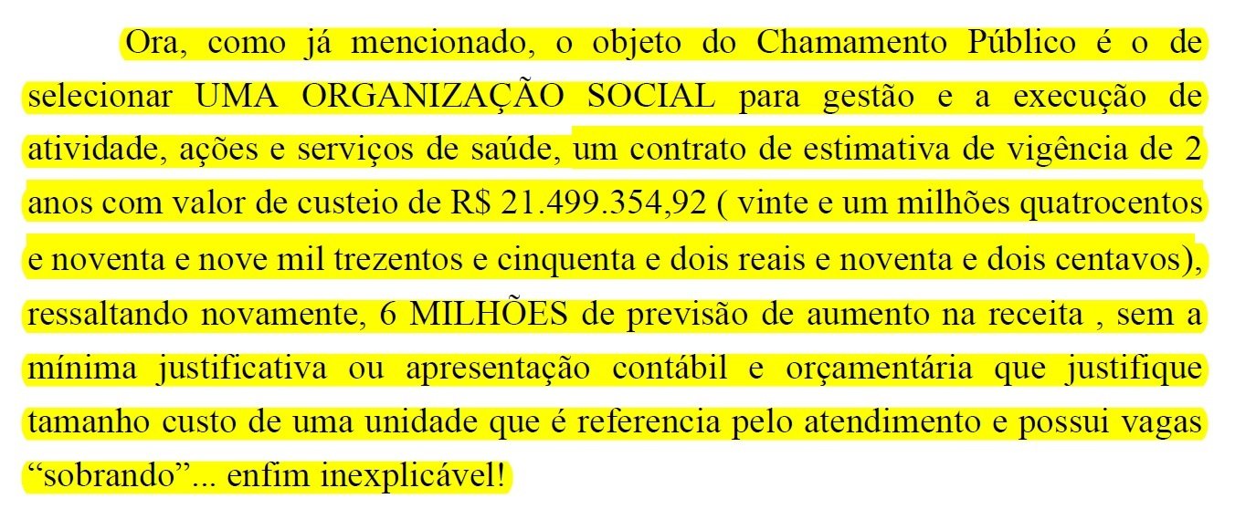 Queimados: Aumento de R$ 6 milhões previsto para novo contrato de gestão do hospital do município “é inexplicável”, aponta representação contra edital lançado pela Prefeitura