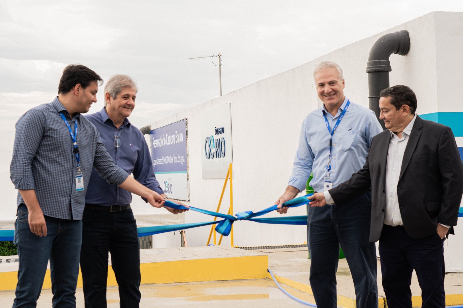 Reservatório Cabuçu Baixo inicia operação plena: Equipamento passa a garantir reserva de 5 milhões de litros de água para a população local