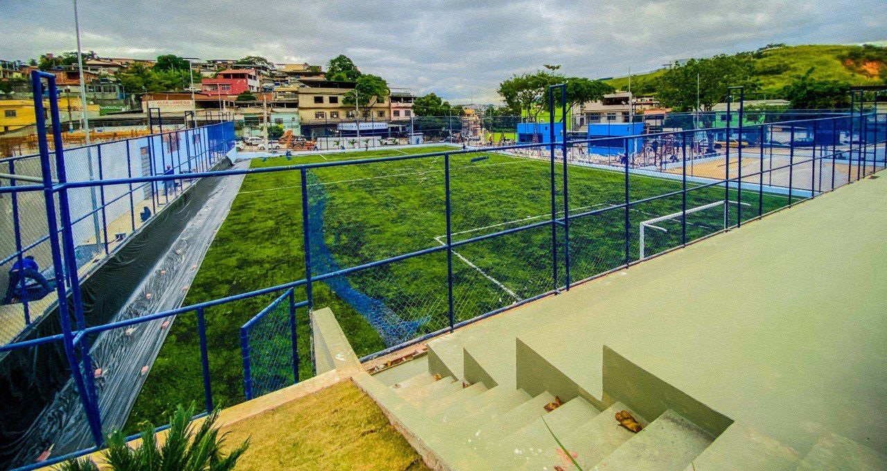 Prefeitura de Meriti entrega complexo esportivo no Parque Novo Rio