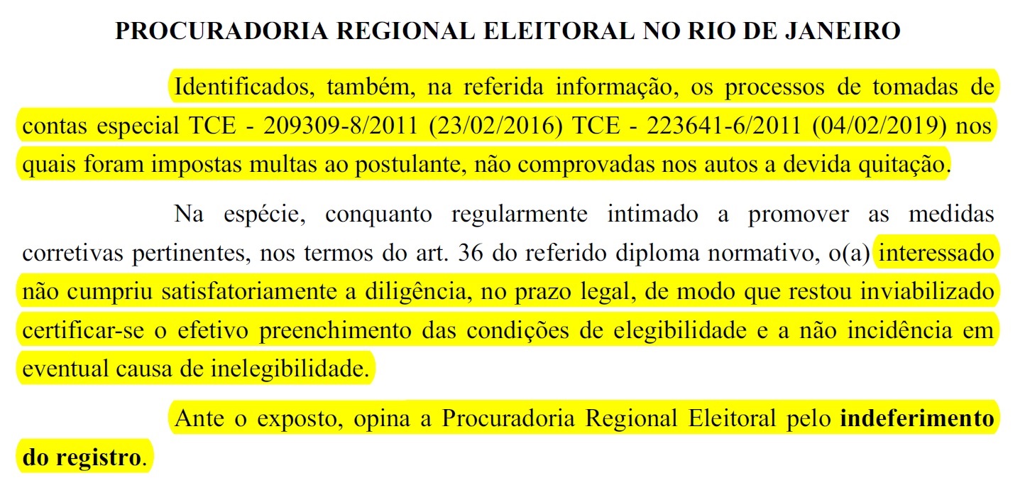 MP Eleitoral opina pela impugnação de Washington Reis