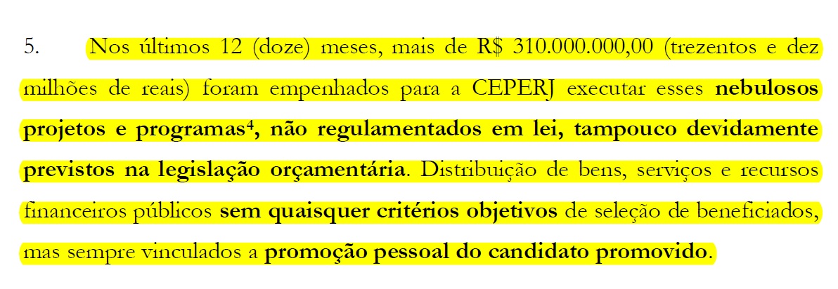 Freixo denuncia Claudio Castro por uso eleitoral do Ceperj