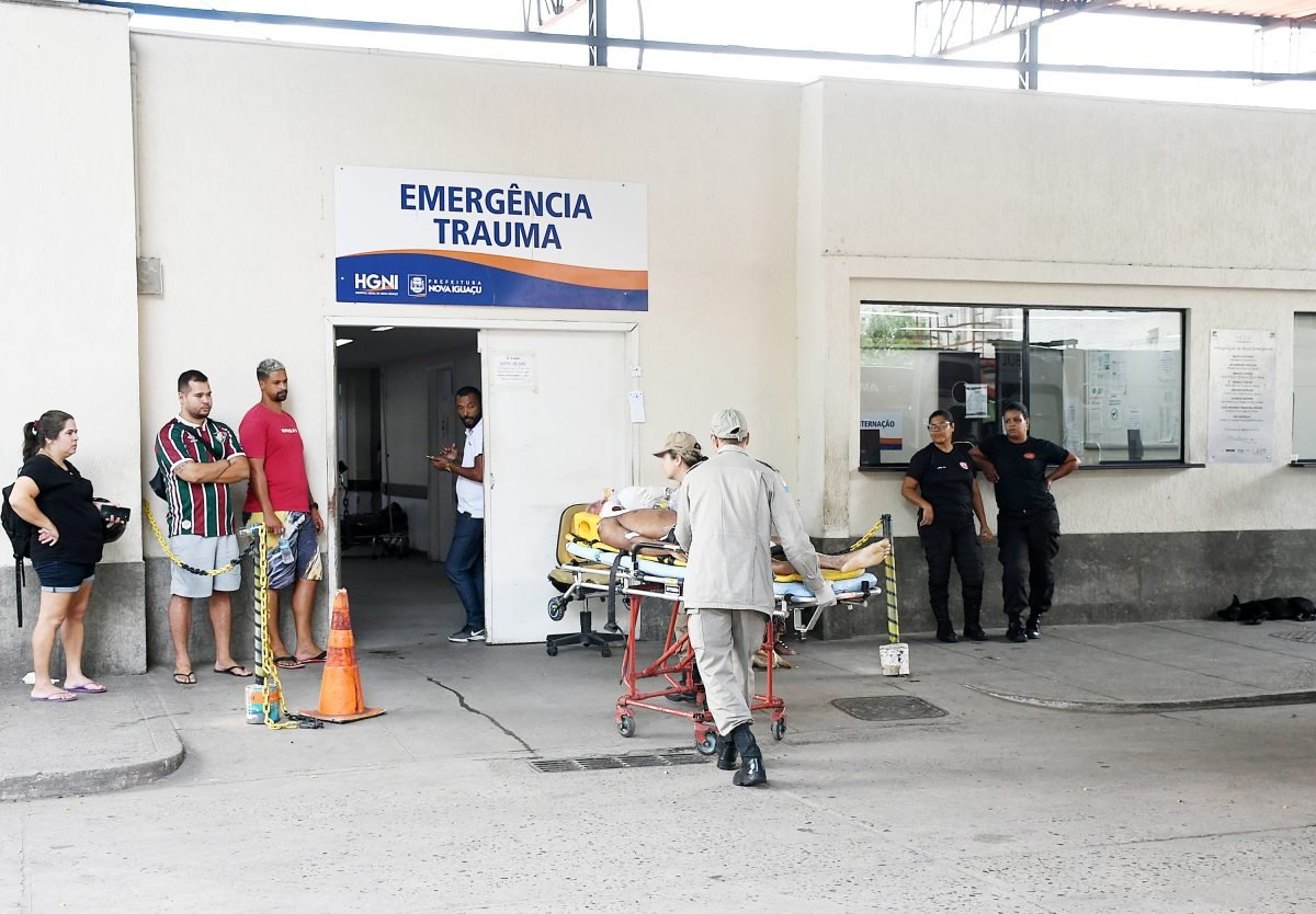 Triste recorde no Hospital Geral de Nova Iguaçu. Unidade registra mais de três mil atendimentos a vítimas de acidente de moto