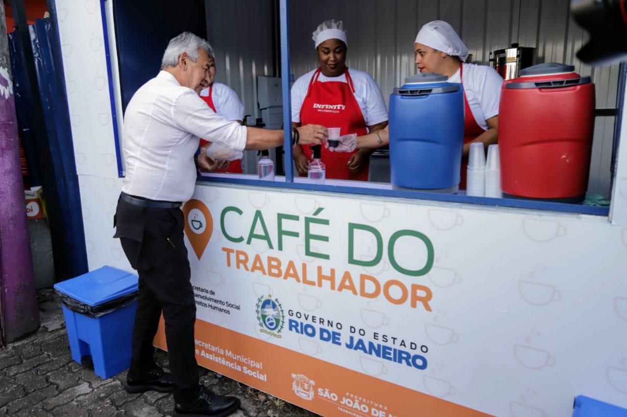 Café do Trabalhador é inaugurado em São João de Meriti