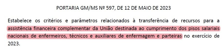 Prefeituras da Baixada vão receber R$ 106,2 milhões para ajudá-las a pagar o piso nacional da enfermagem