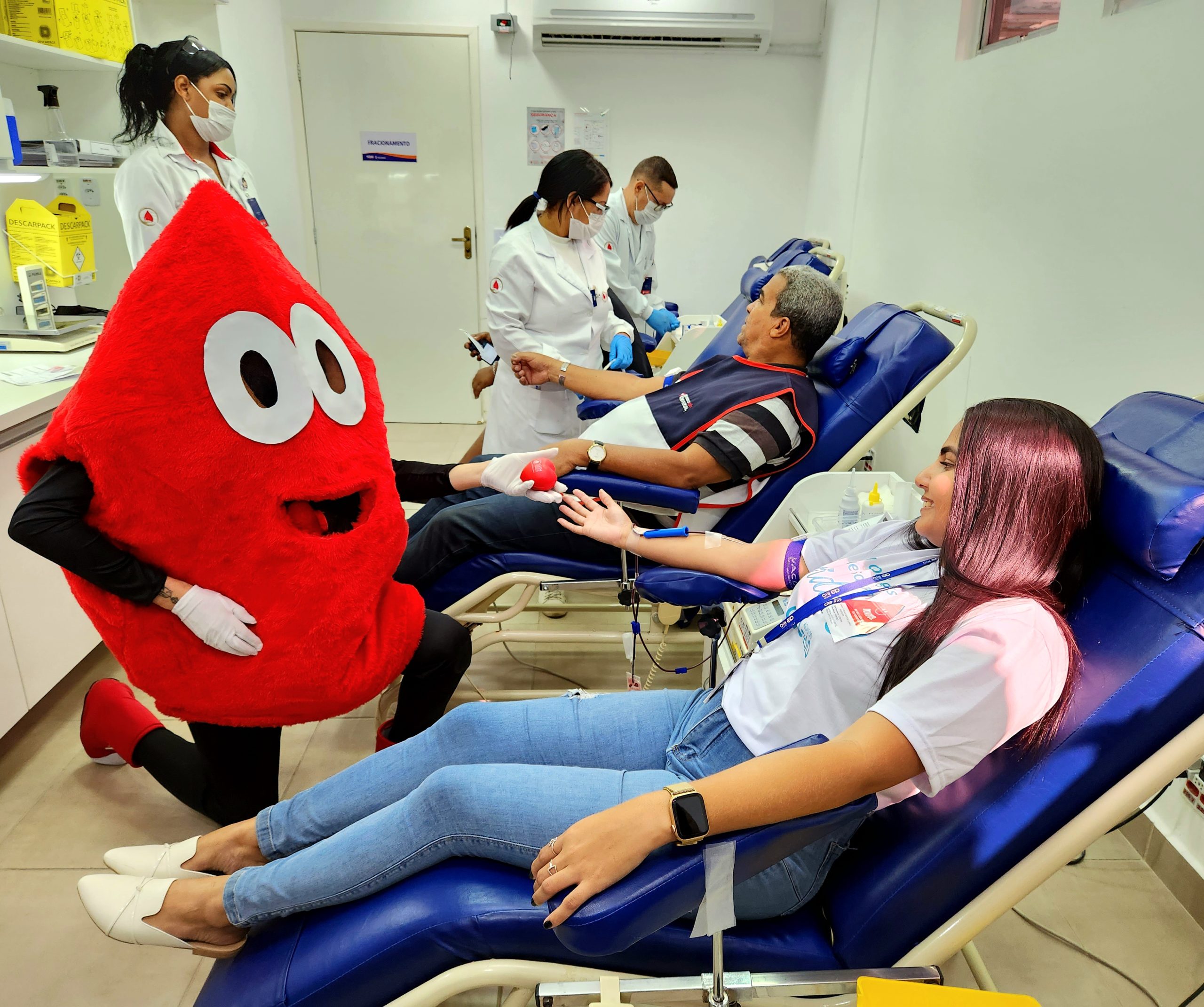 Solidariedade: Águas do Rio realiza campanha de doação de sangue para o Hospital Geral de Nova Iguaçu