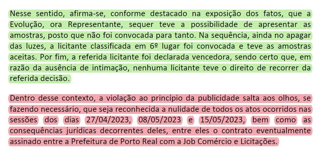 Porto Real tem mais uma licitação questionada: Prefeitura inabilita os cinco primeiros colocados e classifica empresa que ficou em sexto lugar