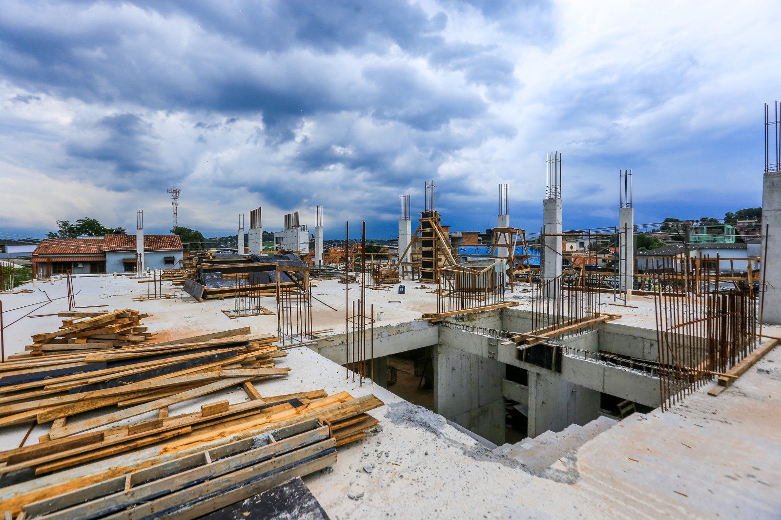 Belford Roxo: Prefeitura avança nas obras de ampliação do hospital municipal, que ganhará mais três pavimentos