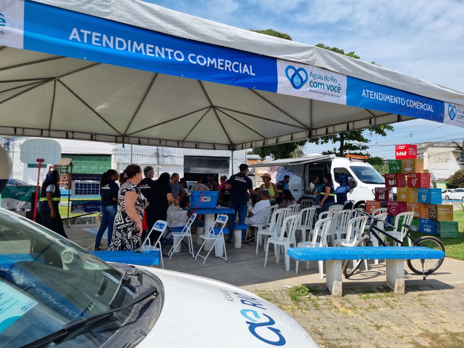 Centenas de clientes aproveitam o Feirão de Negociação da Águas do Rio